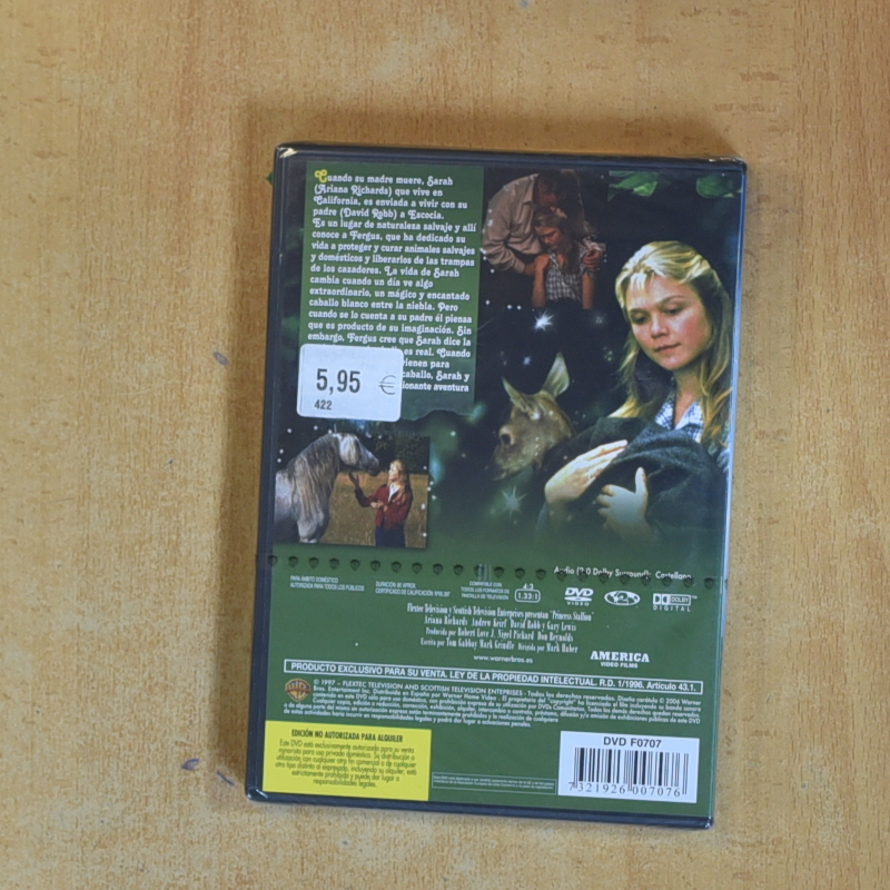 EL CABALLO DE LA PRINCESA - DVD