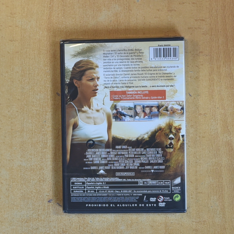 SAFARI SANGRIENTO - DVD