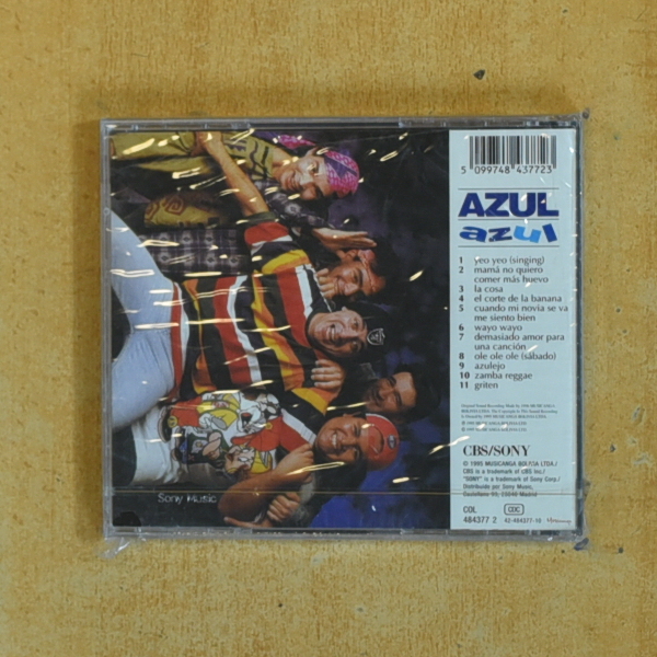 AZUL AZUL - EL CORTE DE LA BANANA - CD