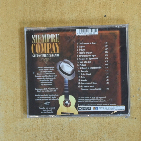 GRUPO COMPAY SEGUNDO - SIEMPRE COMPAY - CD