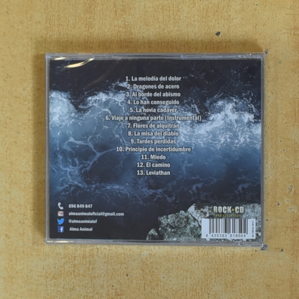 ALMA ANIMAL - AL BORDE DEL ABISMO - CD