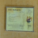 LUIS PANIAGUA - MUY FRAGIL - CD