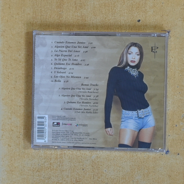 PILAR MONTENEGRO - DESAHOGO - CD