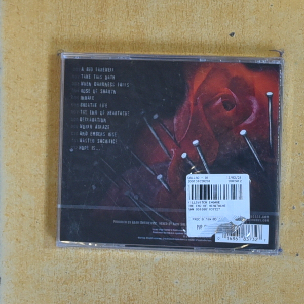 KILLSWITCH ENGAGE - THE END OF HEARTACHE - CD