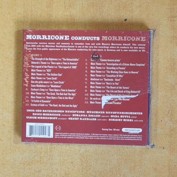 ENNIO MORRICONE - MORRICONE CONDUCTS MORRICONE - CD