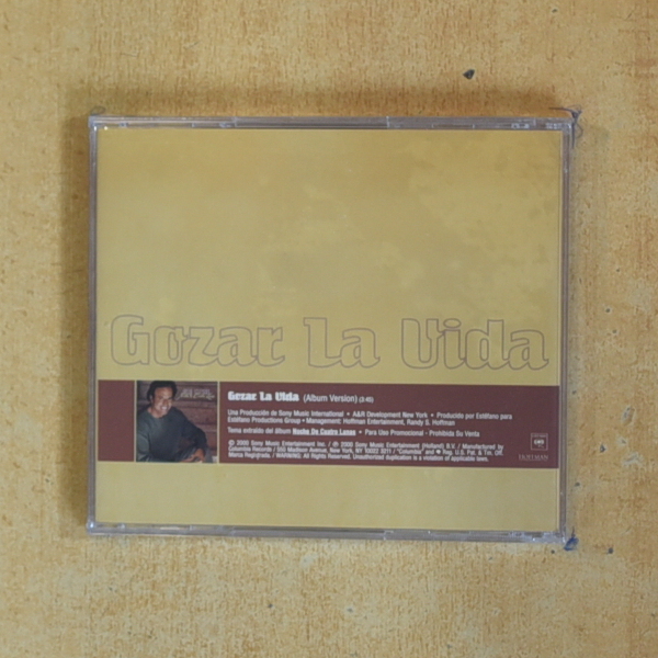 JULIO IGLESIAS - GOZAR LA VIDA - CD