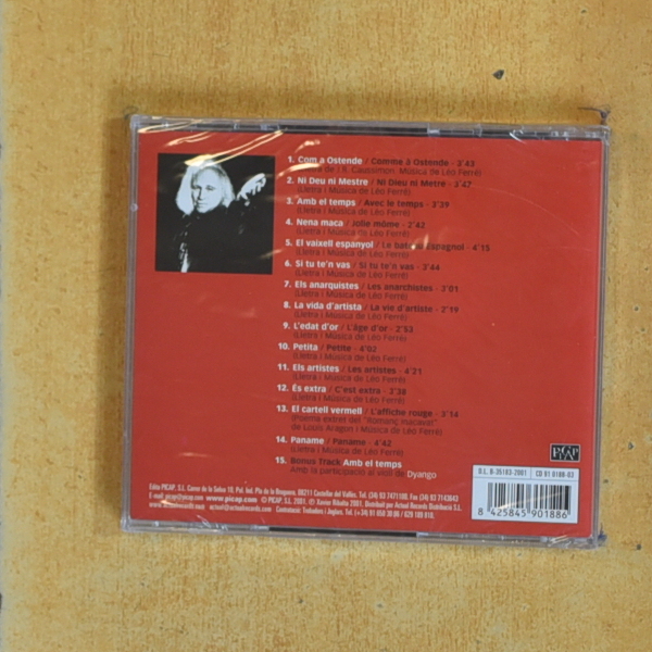 XAVIER RIBALTA - CANTA LEO FERRE ET BASTA - CD