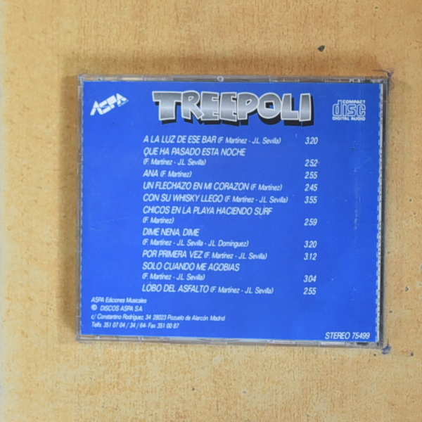 TREEPOLI - GRANDES EXITOS - CD