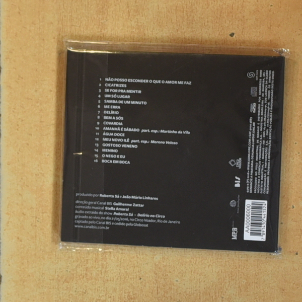 ROBERTA SA - DELIRIO NO CIRCO - CD