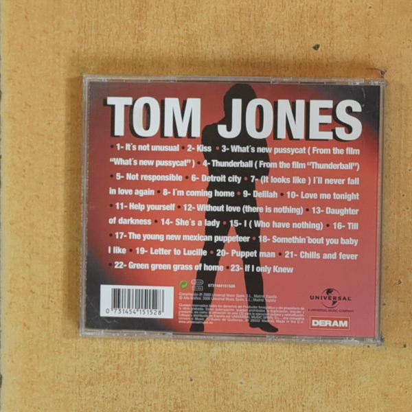 TOM JONES - GOLD - CD
