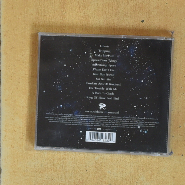 ROBBIE WILLIAMS - INTENSIVE CARE - CD