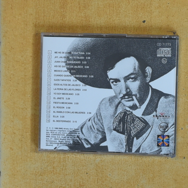 JORGE NEGRETE - LO MEJOR DE JORGE NEGRETE - CD