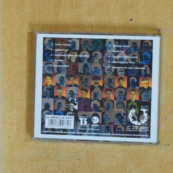 THE SOUL SOCIETY FEAT ROY  AYERS - SMILING FACES - CD