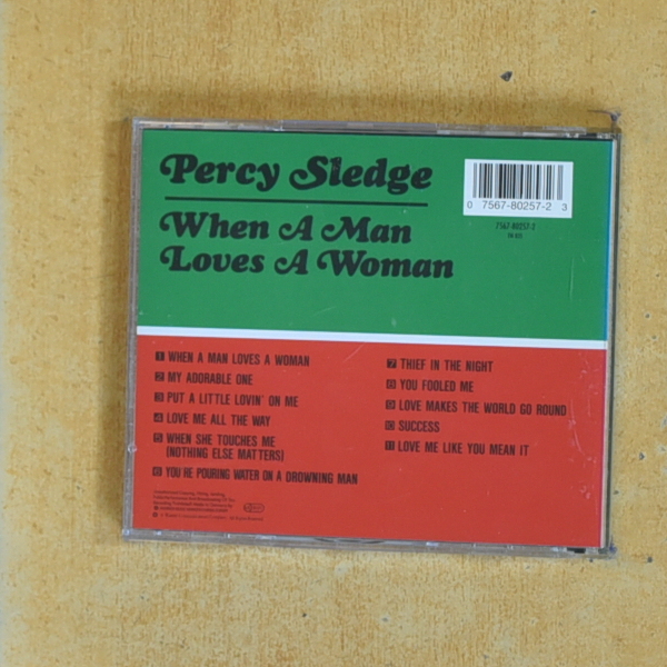 PERCY SLEDGE - WHEN A MAN LOVES A WOMAN - CD