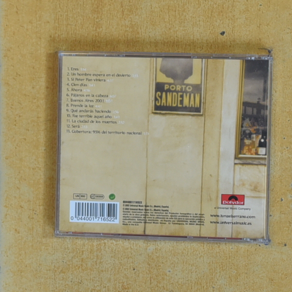 ISMAEL SERRANO - LA TRAICION DE WENDY - CD