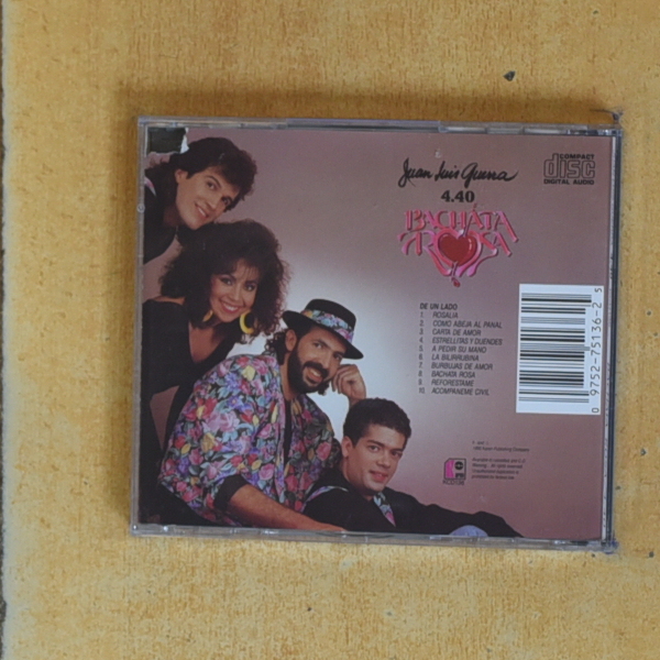JUAN LUIS GUERRA - BACHATA ROSA - CD