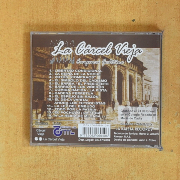 LA CARCEL VIEJA - COMPARSA GADITANA - CD