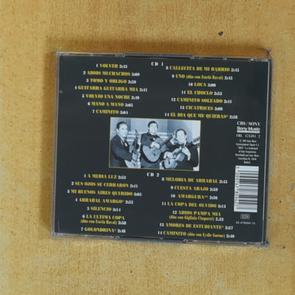 LOS PANCHOS - CANTAN A GARDEL - CD
