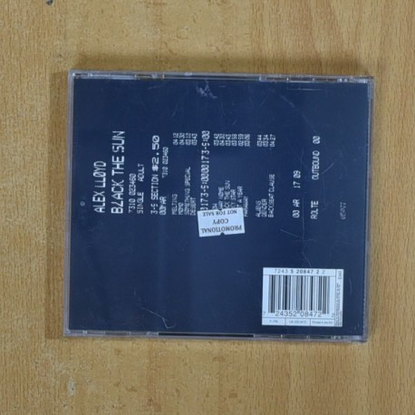 ALEX LLOYD - BLACK THE SUN - CD
