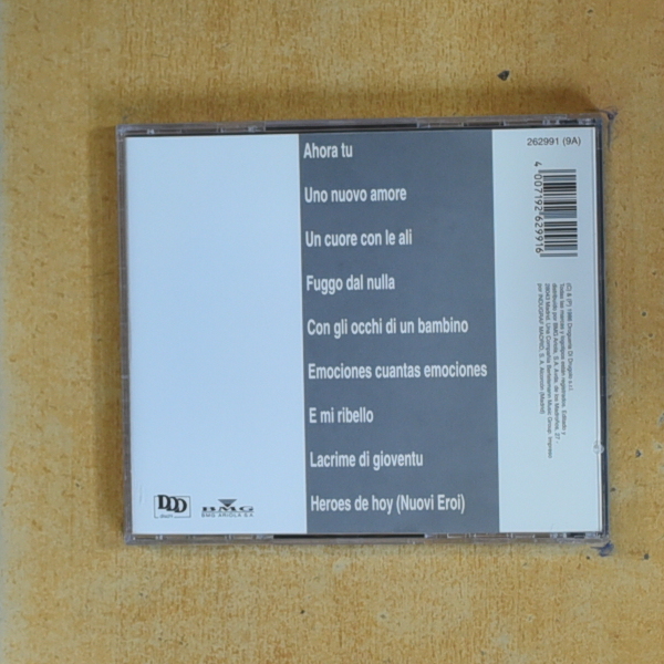EROS RAMAZZOTTI - HEROES DE HOY - CD
