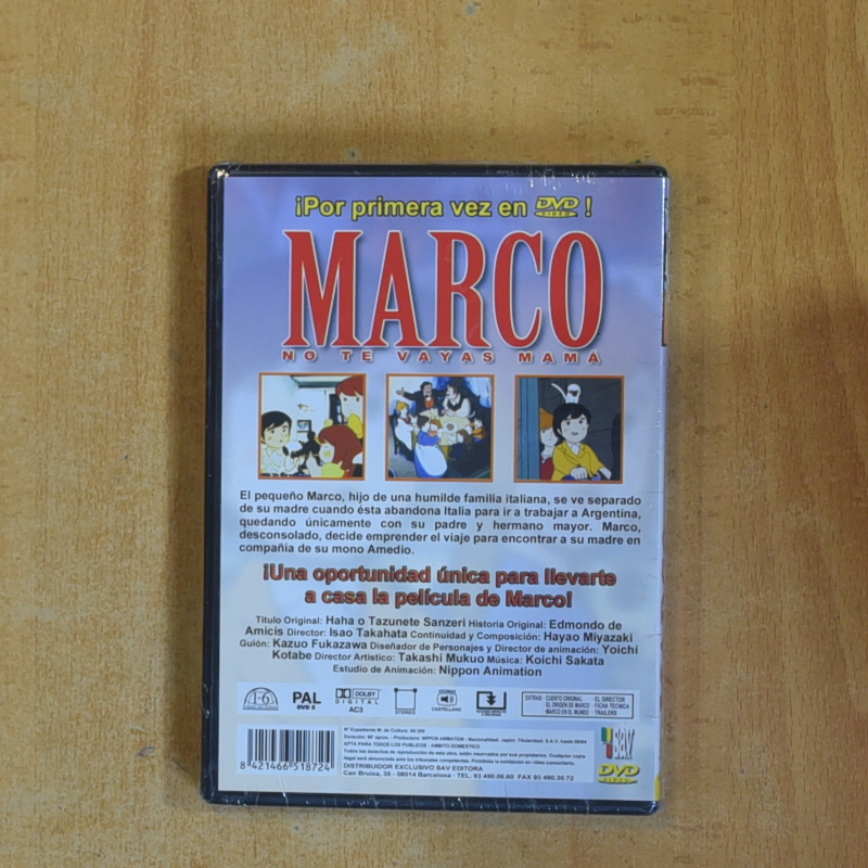 MARCO - DVD