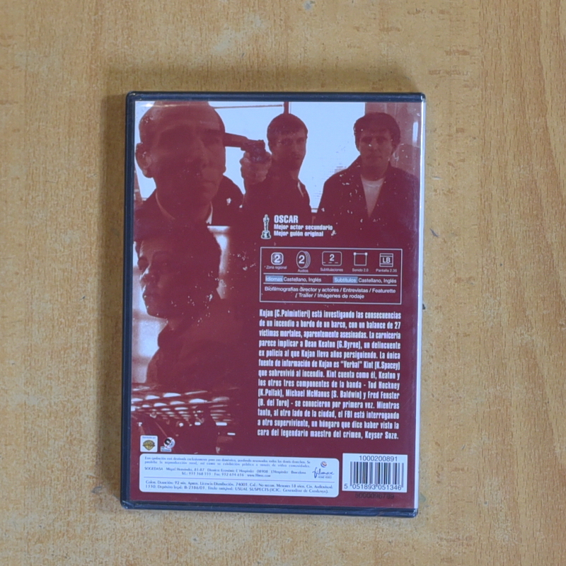 SOSPECHOSOS HABITUALES - DVD