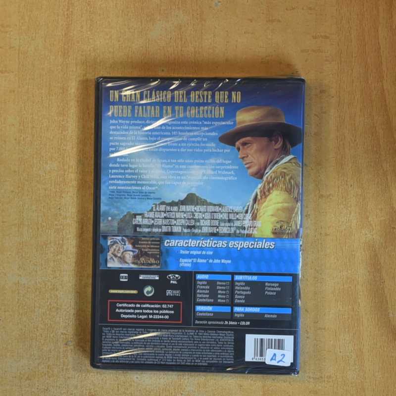 EL ALAMO - DVD