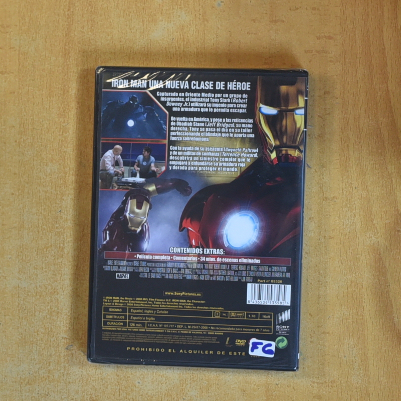 IRON MAN - DVD