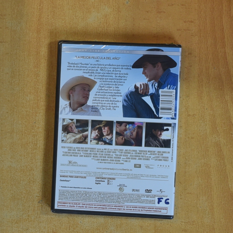 BROKEBACK MOUNTAIN - DVD