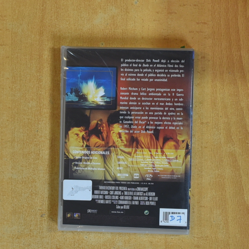 DUELO EN EL ATLANTICO - DVD