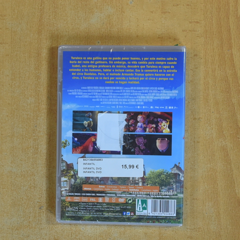 LA GALLINA TURULECA - DVD