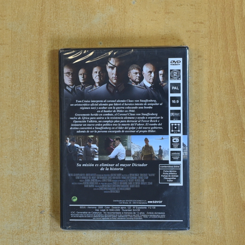 VALKIRIA - DVD