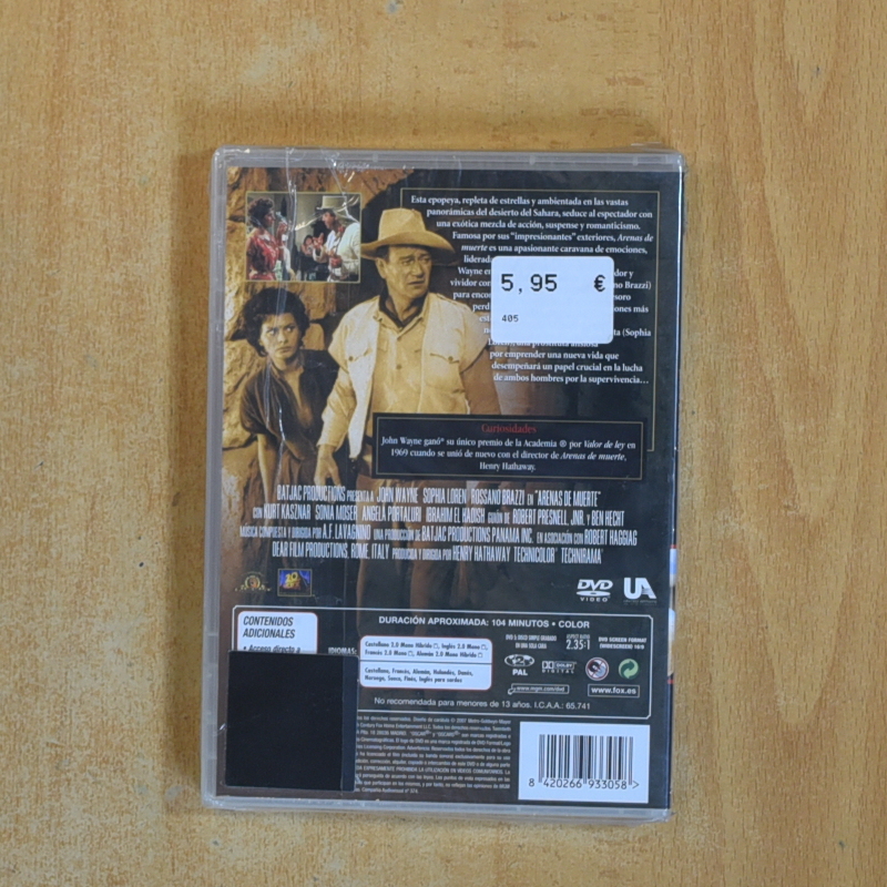 ARENA DE MUERTE - DVD