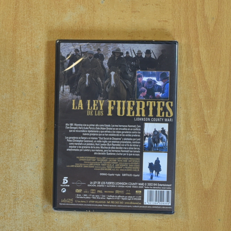 LA LEY DE LOS FUERTES - DVD