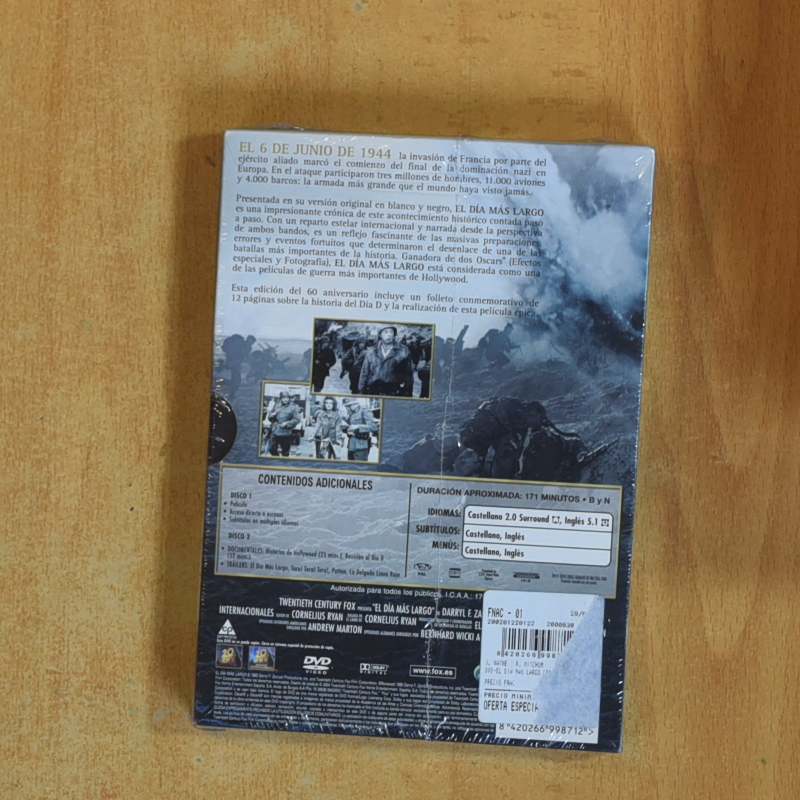 EL DIA MAS LARGO - DVD