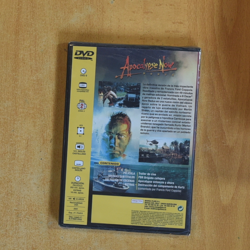 APOCALYPSE NOW - DVD