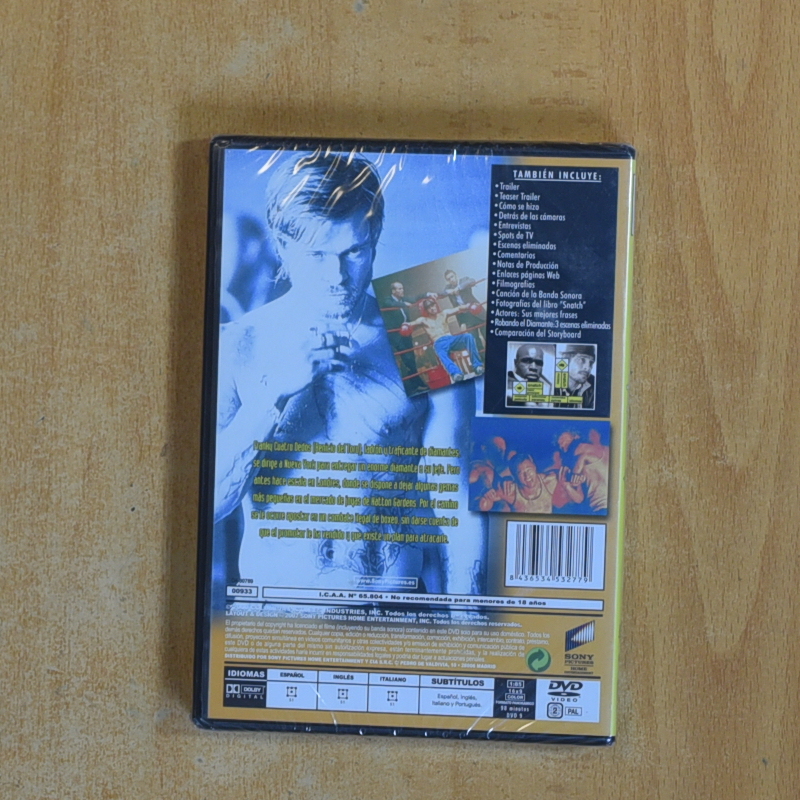SNATCH CERDOS Y DIAMANTES - DVD