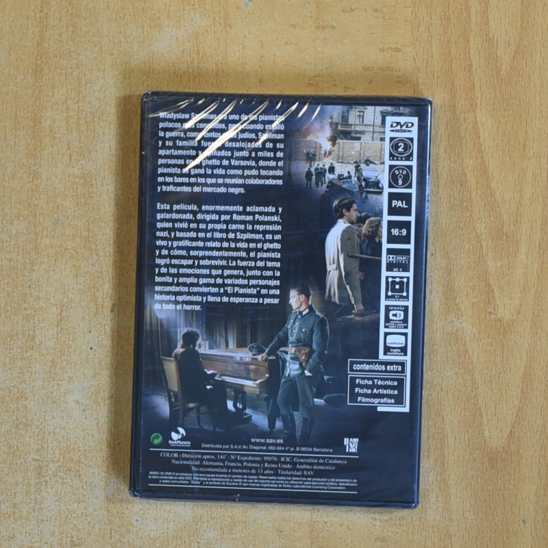 EL PIANISTA - DVD