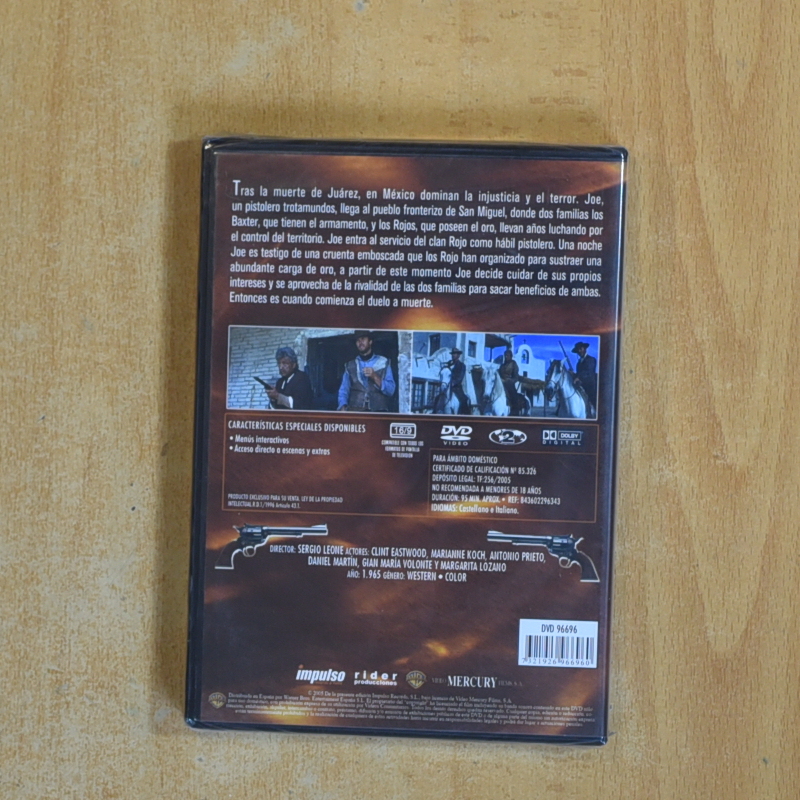POR UN PUÑADO DE DOLARES - DVD