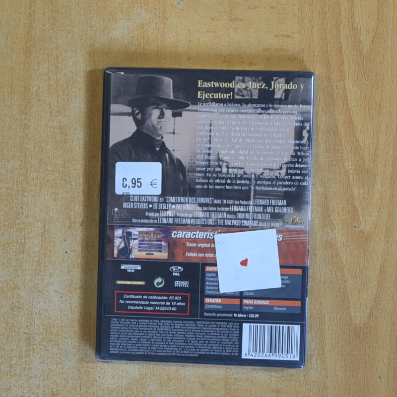 COMETIERON DOS ERRORES - DVD