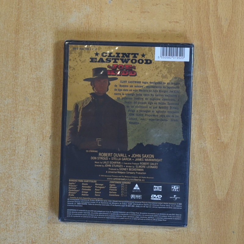 JOE KIDD - DVD