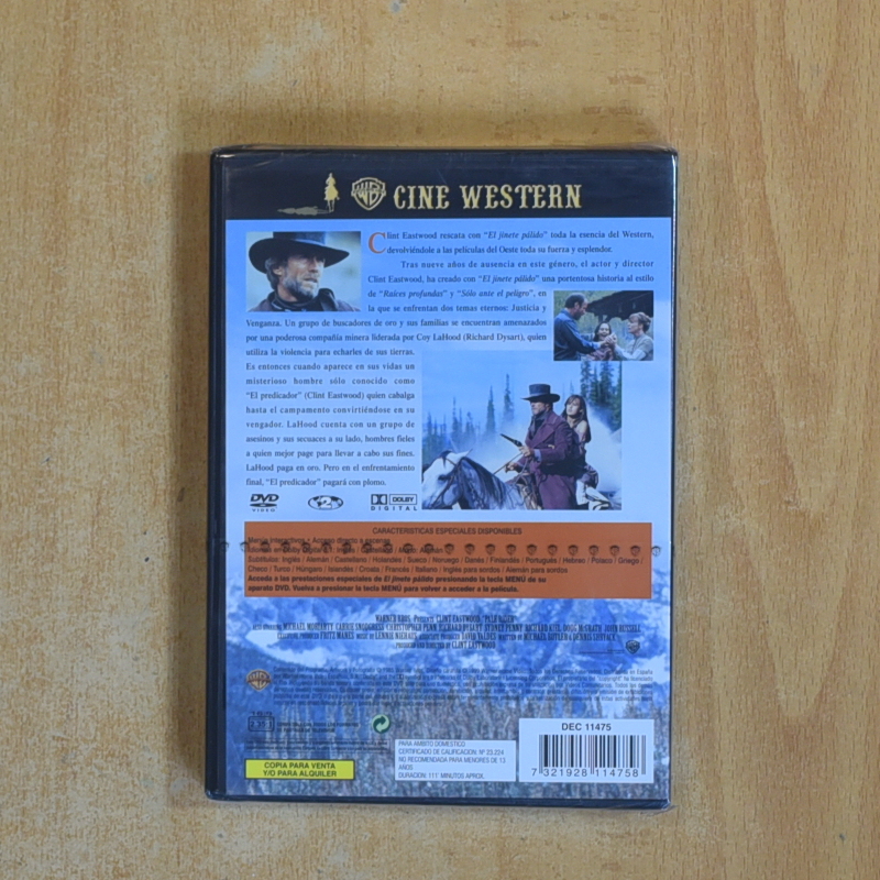 EL JINETE PALIDO - DVD
