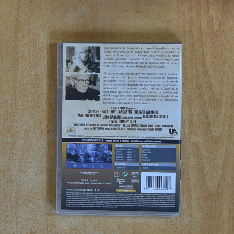 VENCEDORES O VENCIDOS - DVD