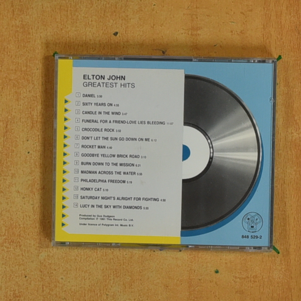 ELTON JOHN - GREATEST HITS - CD