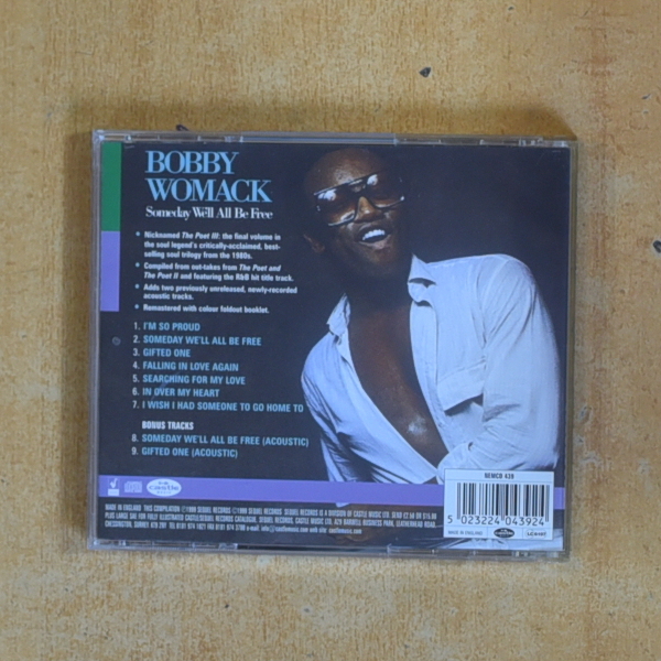 BOBBY WOMACK - SOMEDAY WELL ALL BE FREE - CD