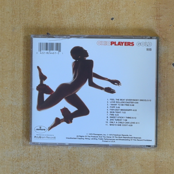 OHIO PLAYERS - GOLD - CD