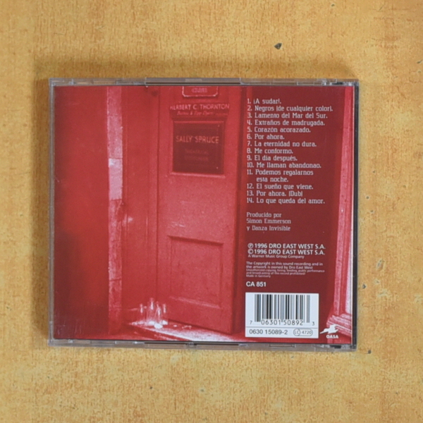 DANZA INVISIBLE - POR AHORA - CD