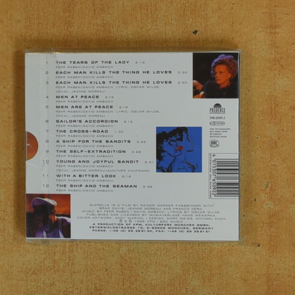 JEANNE MOREAU - QUERELLE - CD