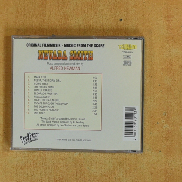 ALFRED NEWMAN - NEVADA SMITH - CD