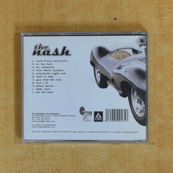 THE NASH - FOUR WHEEL DYNASTY - CD